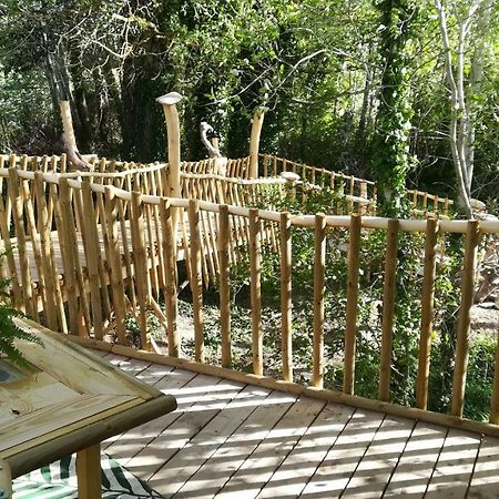 La Cabane Perchee Villelaure Extérieur photo